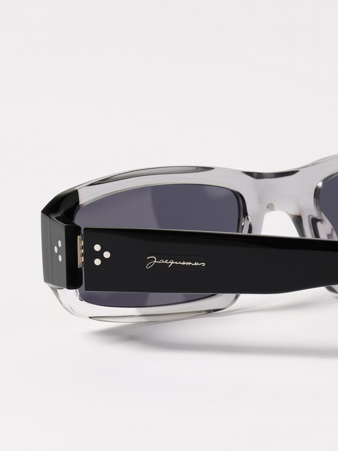 JACQUEMUS OCCHIALI DA SOLE: Occhiali da sole in acetato Jacquemus, Nero - Img 5