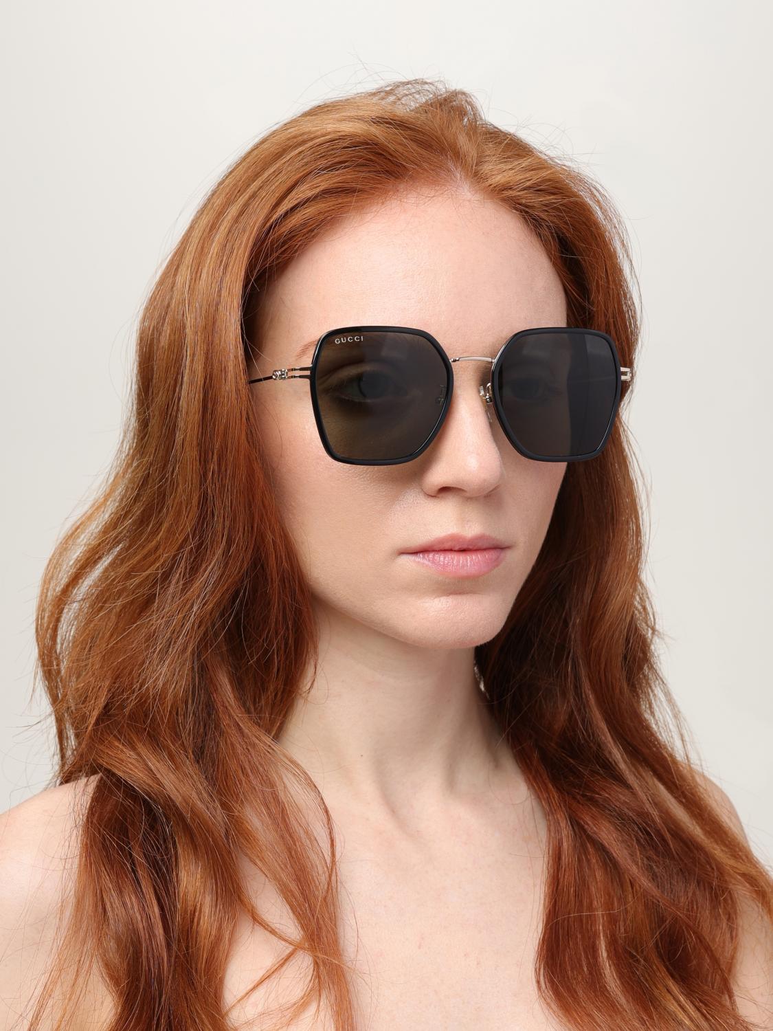 GUCCI GAFAS DE SOL: Gafas de sol mujer Gucci, Negro - Img 2