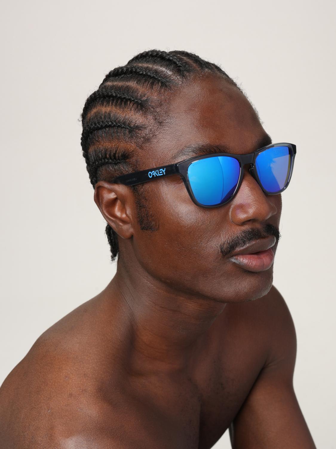 OAKLEY LUNETTES DE SOLEIL: Lunettes de soleil homme Oakley, Bleu - Img 2