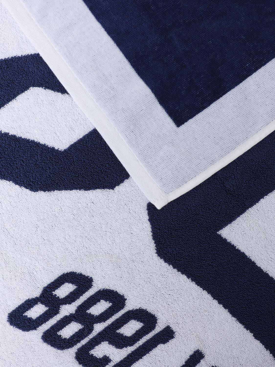 GCDS BATH AND BEACH TOWELS: Swimsuit men GCDS, Blue - Img 3