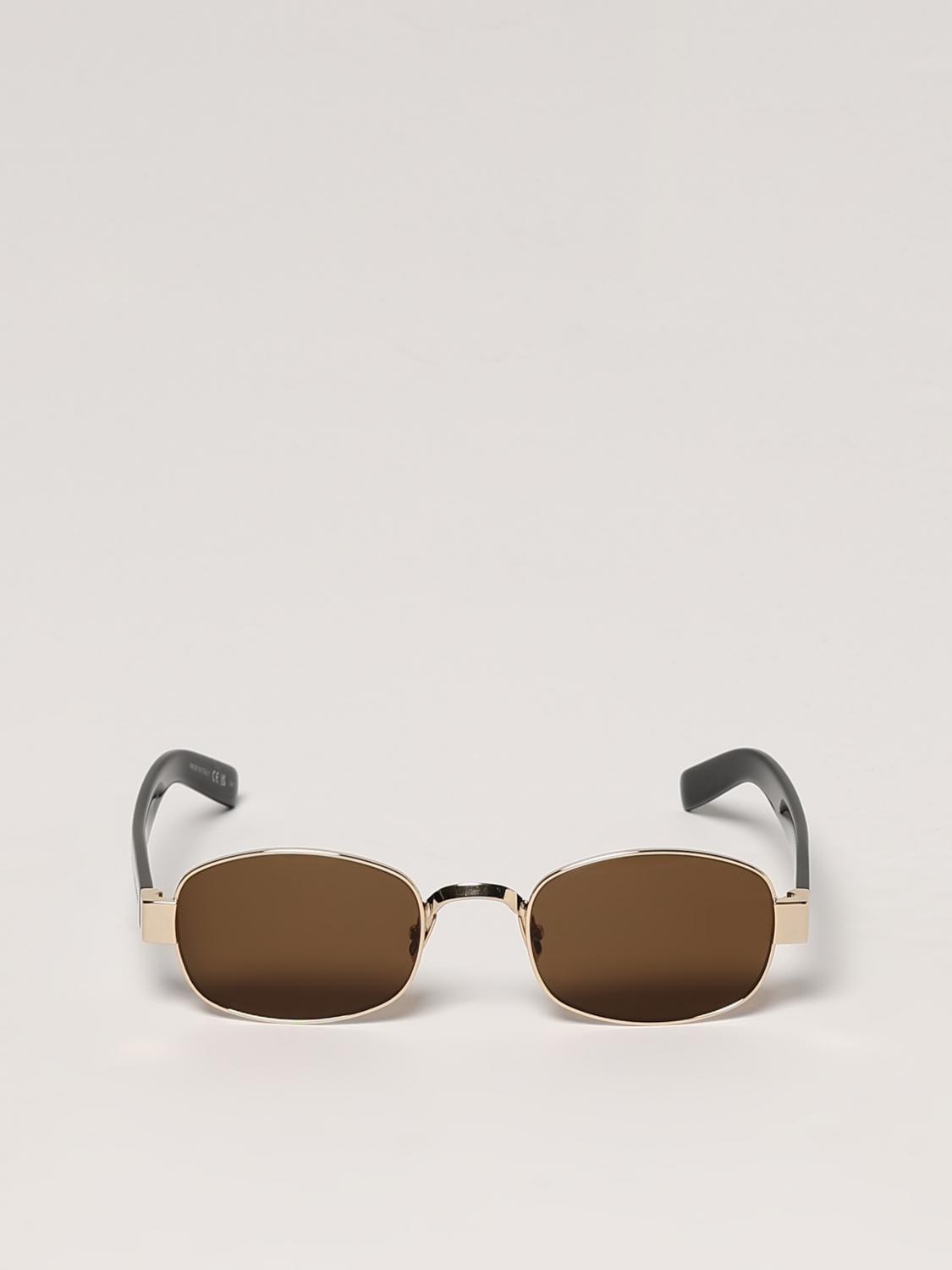 SAINT LAURENT SUNGLASSES: Sunglasses men Saint Laurent, Gold - Img 3
