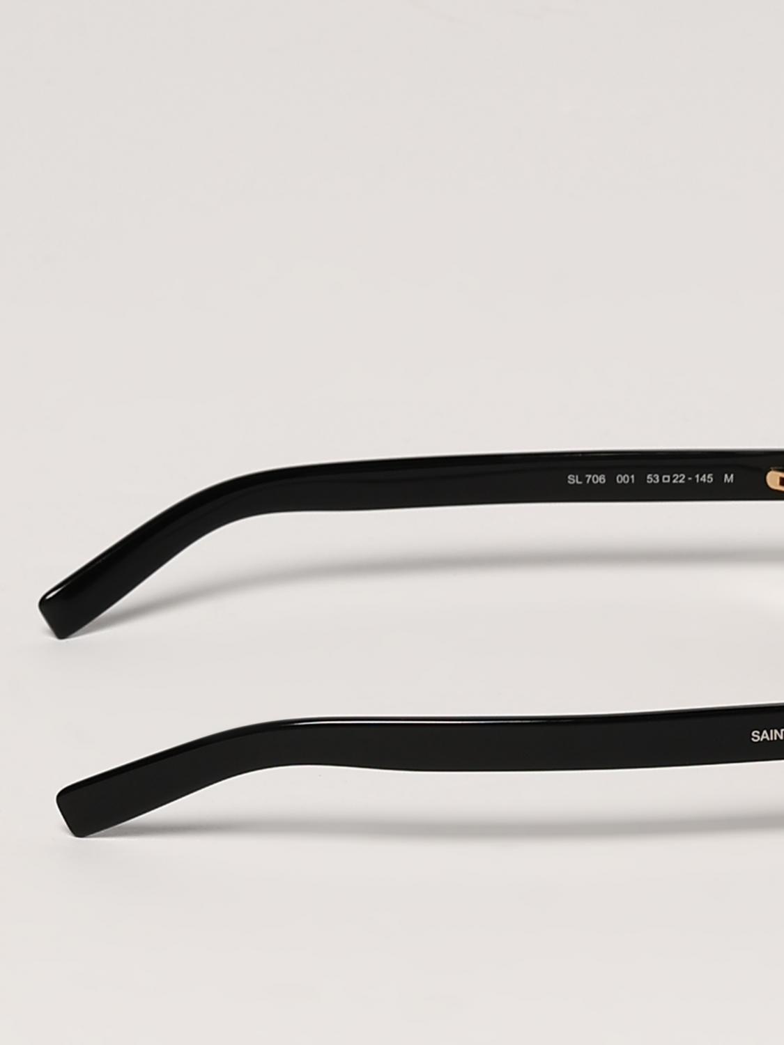 SAINT LAURENT SUNGLASSES: Sunglasses men Saint Laurent, Gold - Img 4