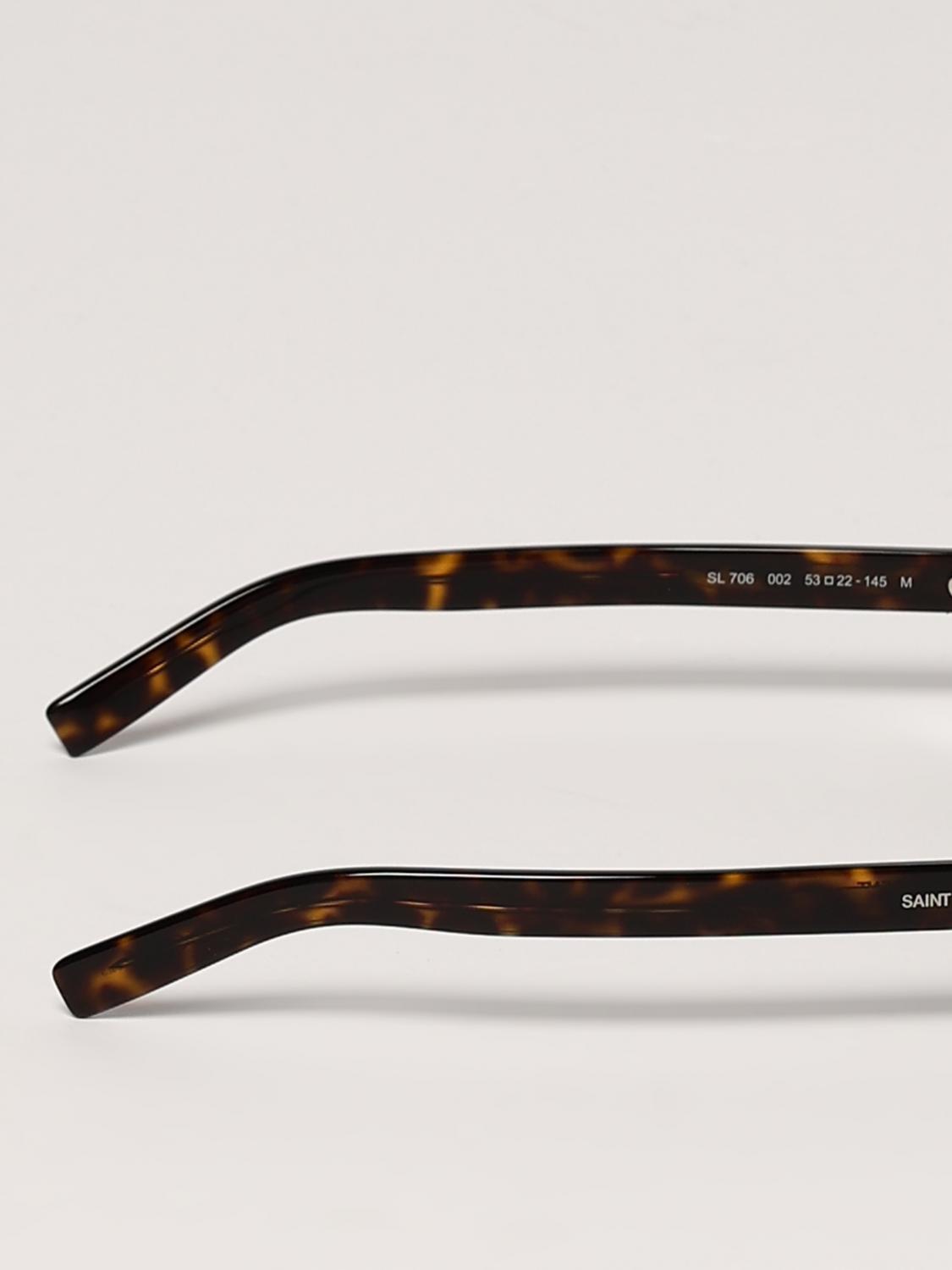 SAINT LAURENT GAFAS DE SOL: Gafas de sol hombre Saint Laurent, Plata - Img 4