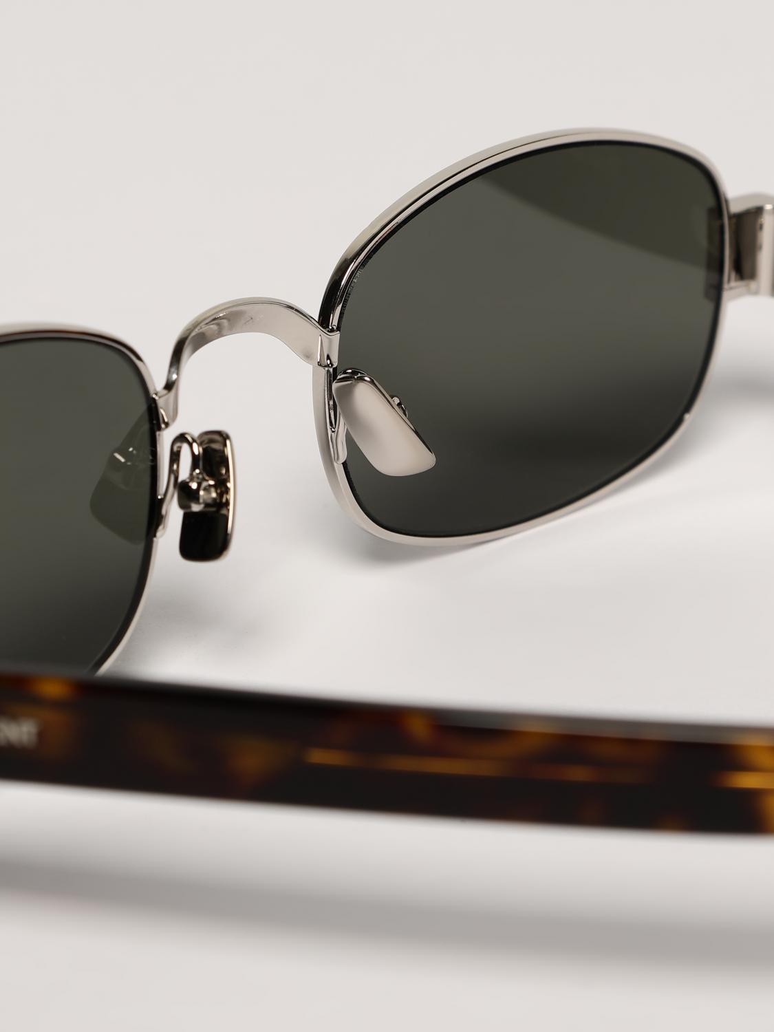 SAINT LAURENT GAFAS DE SOL: Gafas de sol hombre Saint Laurent, Plata - Img 5