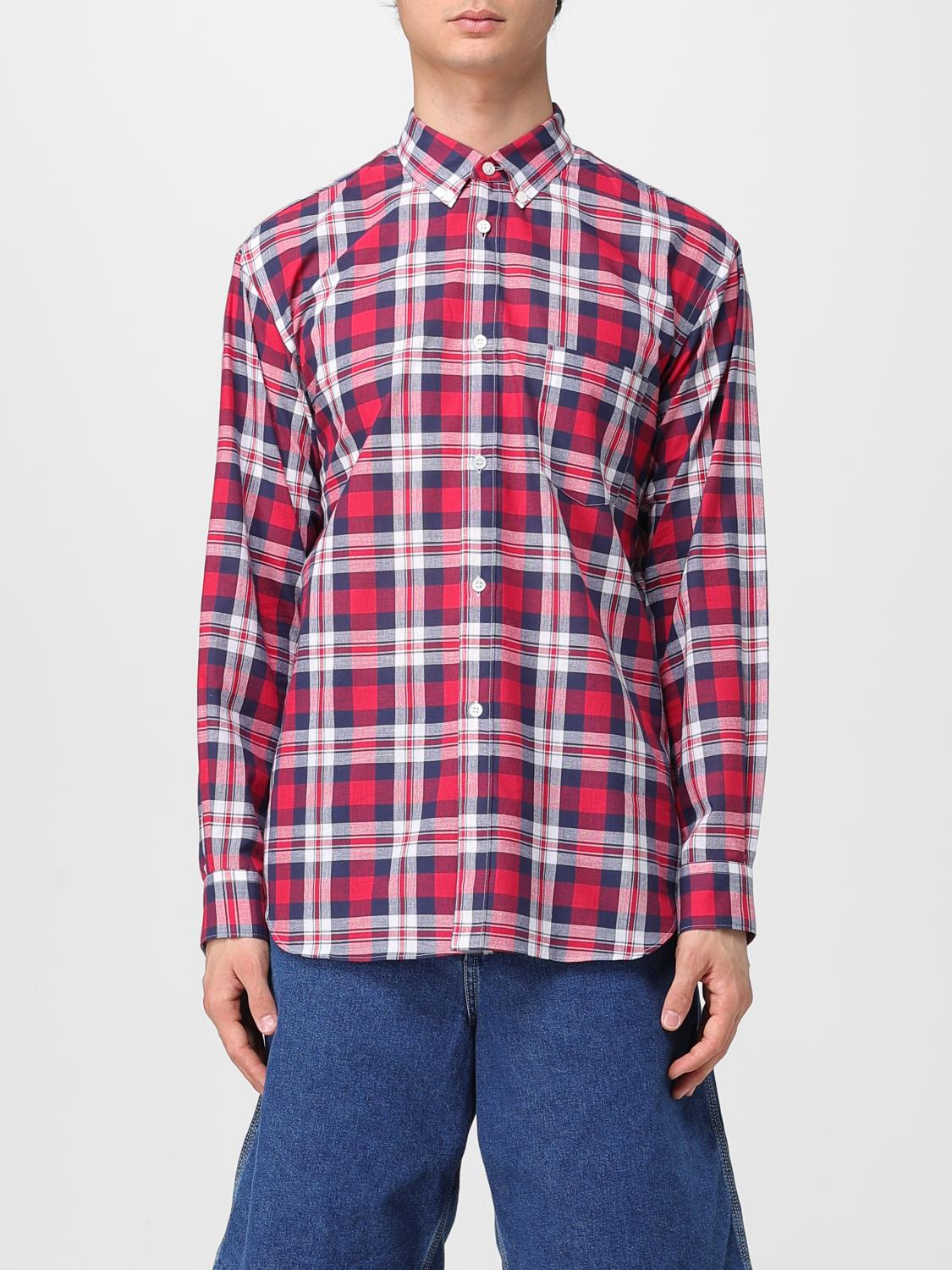 COMME DES GARÇONS CAMICIA: Camicia in cotone tartan Comme Des Garçons, Fa01 - Img 1