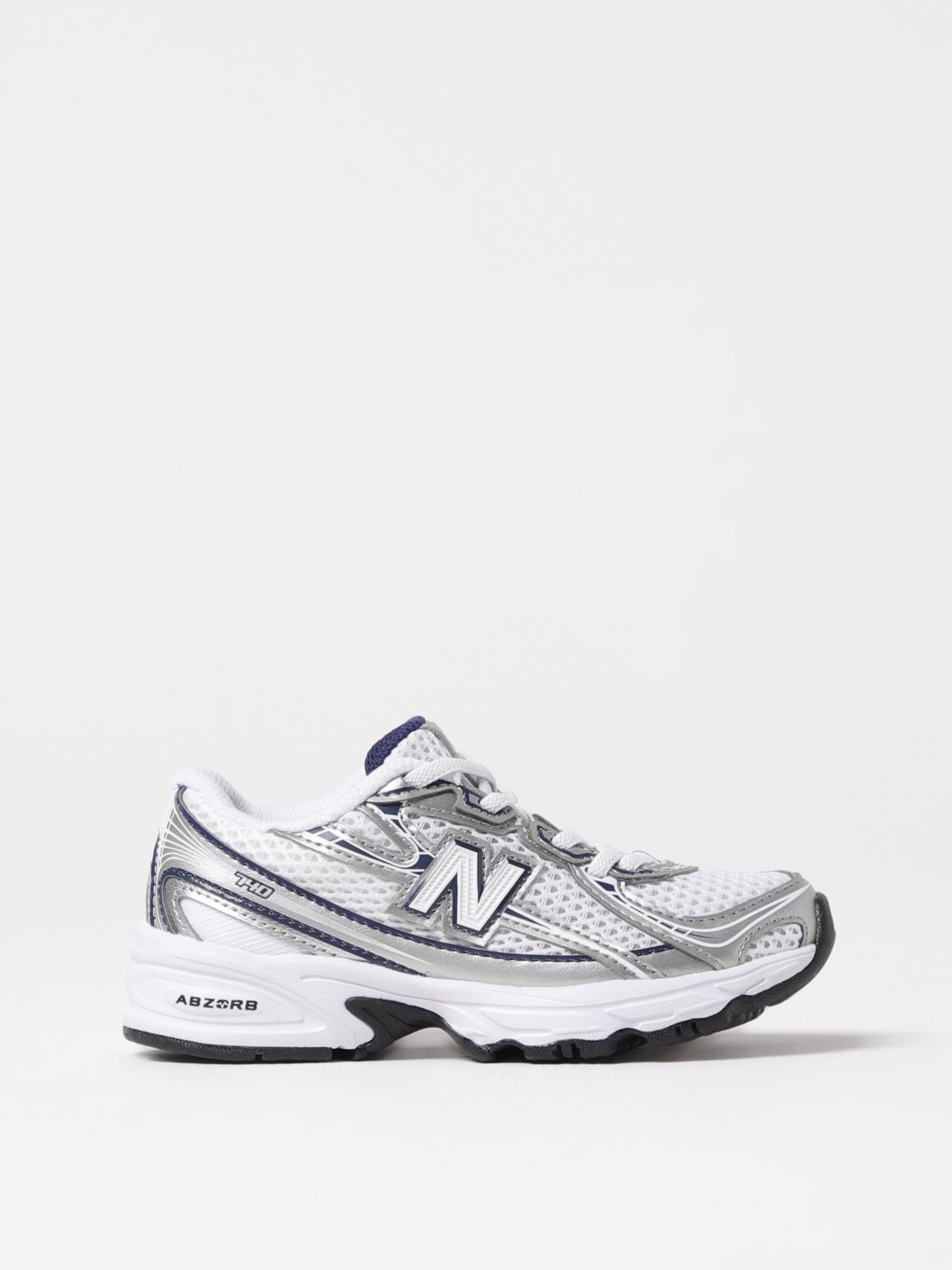 NEW BALANCE SNEAKERS: New Balance 740 Sneakers aus Mesh und Gummi, Blau - Img 1