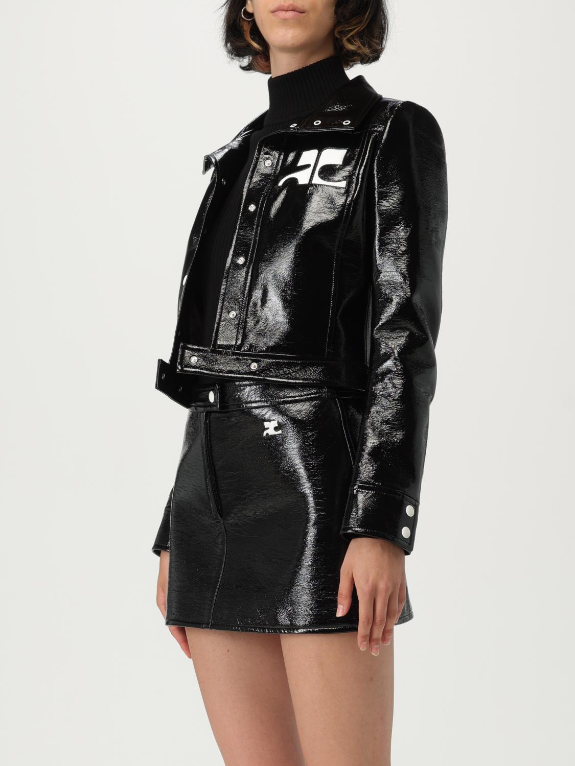 COURRÈGES: Blazer woman - Black | Courrèges jacket
