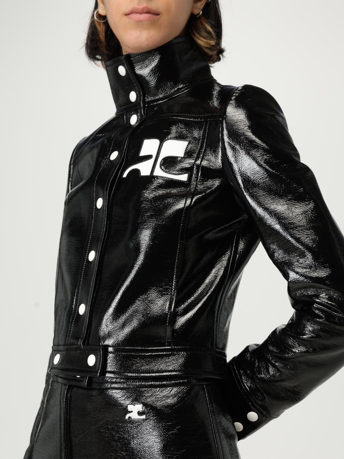 COURRÈGES: Blazer woman - Black | Courrèges jacket