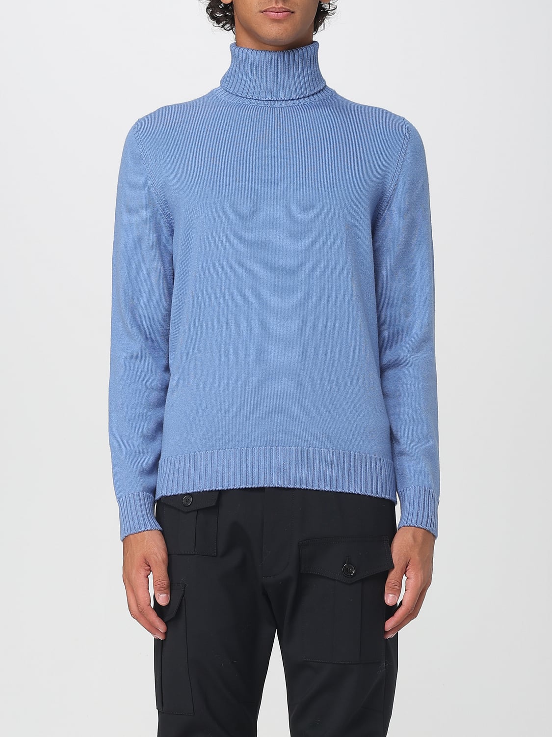 DRUMOHR SWEATER: Sweater men Drumohr, Denim - Img 1