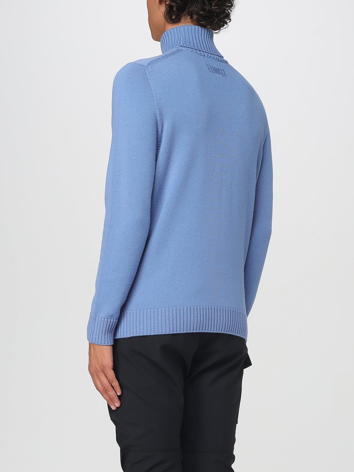 DRUMOHR SWEATER: Sweater men Drumohr, Denim - Img 2