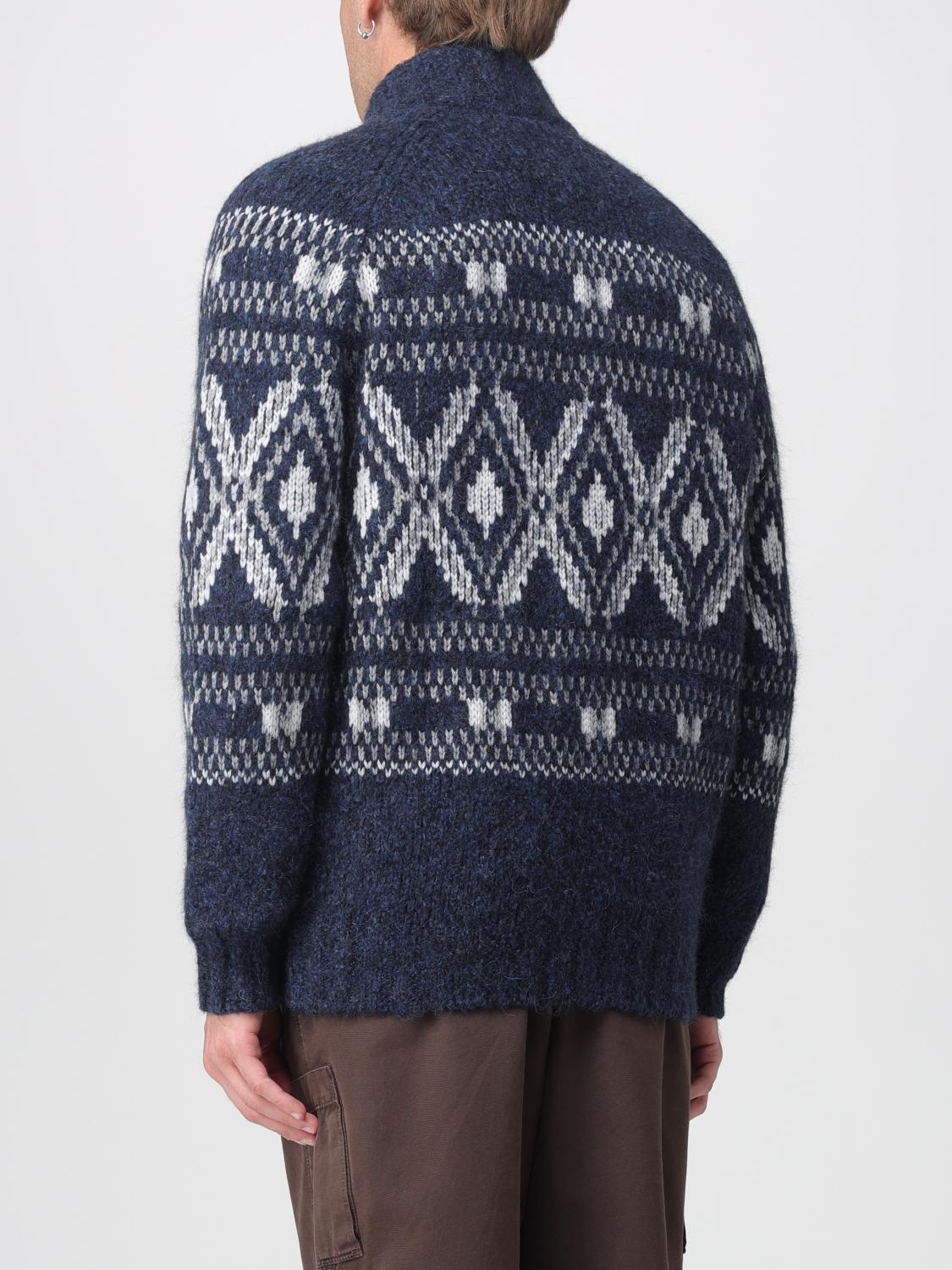 BRUNELLO CUCINELLI PULLOVER: Pullover herren Brunello Cucinelli, Blau - Img 3