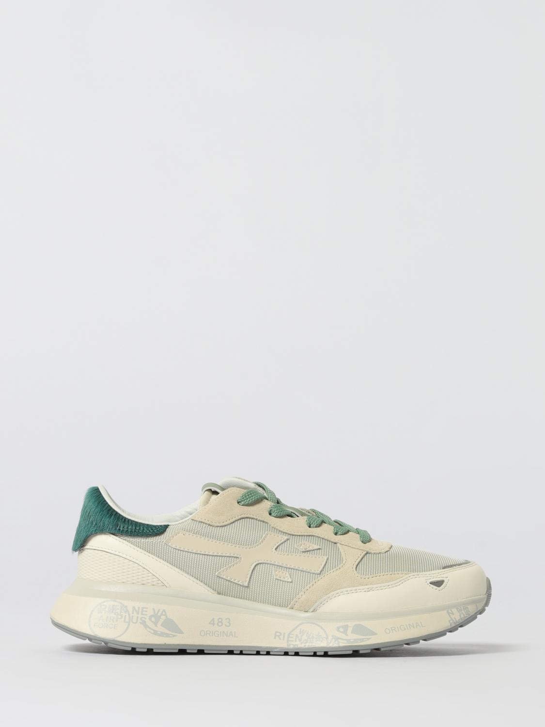 PREMIATA: Sneakers woman - Beige | Premiata sneakers LAURYN