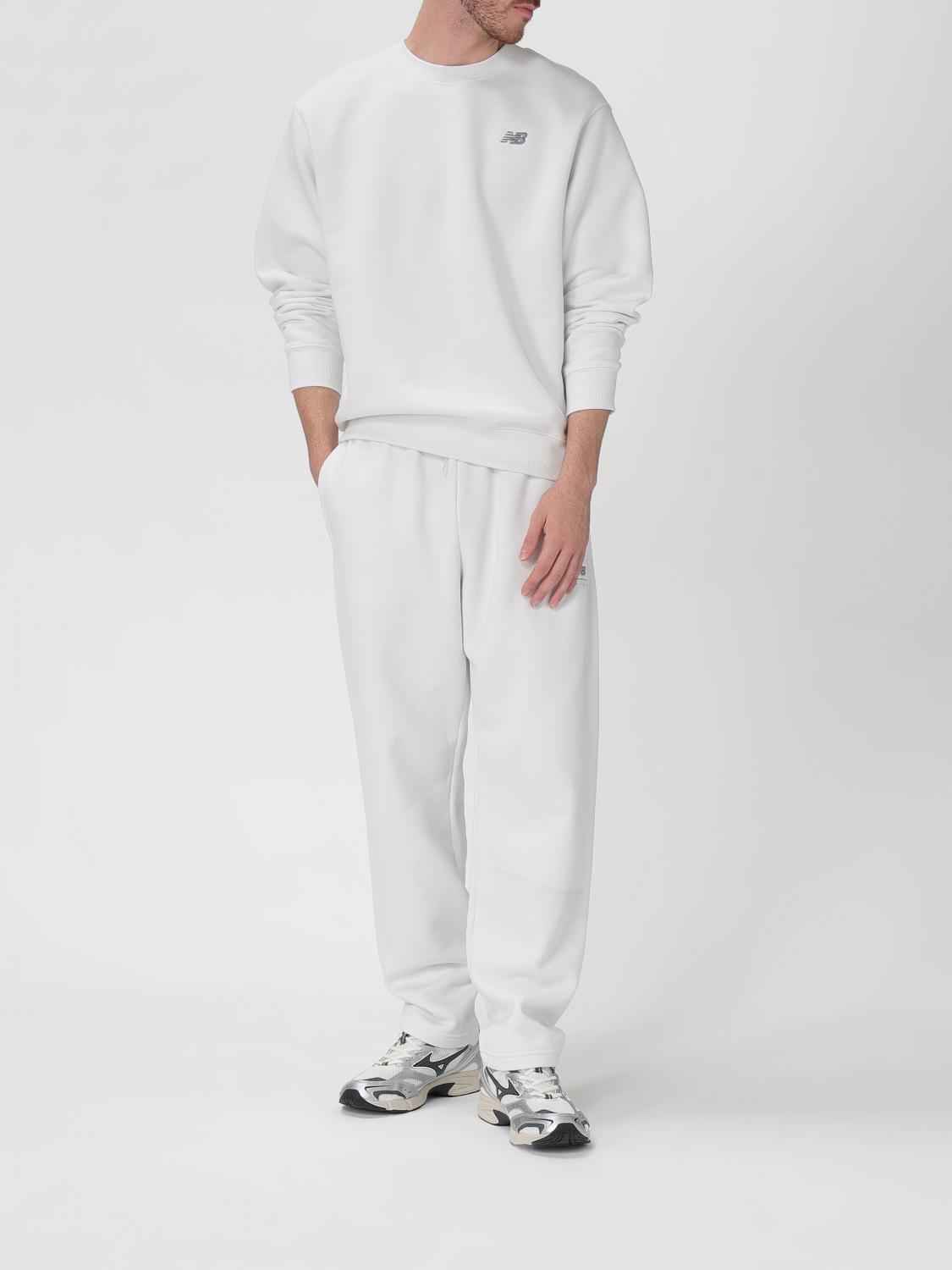 NEW BALANCE PANTS: Pants men New Balance, White - Img 2