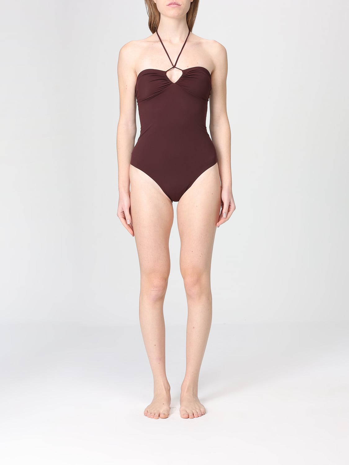 TORY BURCH COSTUME: Costume da bagno intero Tory Burch, Bordeaux - Img 1