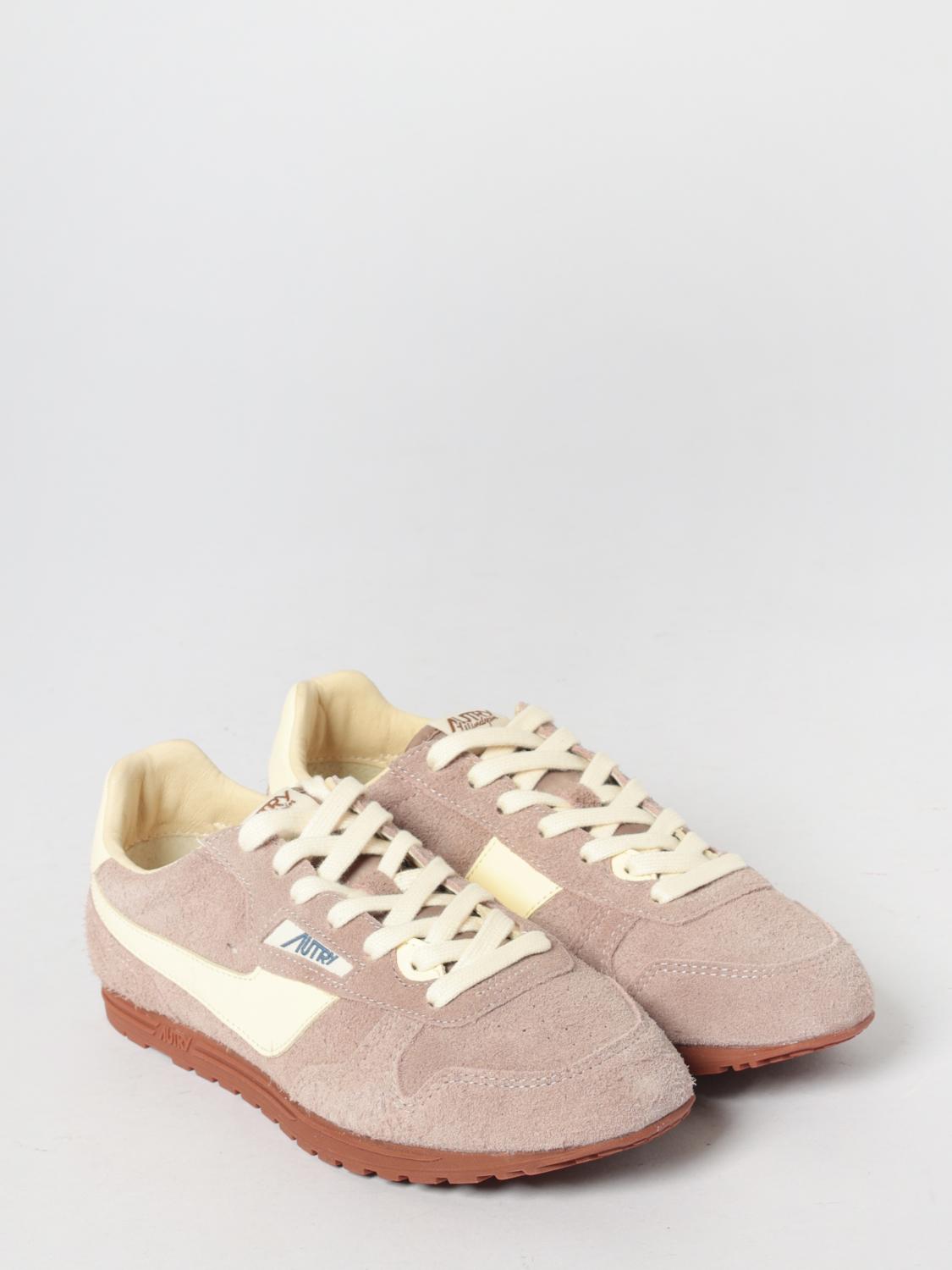AUTRY SNEAKERS: Sneakers Windspin Autry in camoscio , Rosa - Img 2