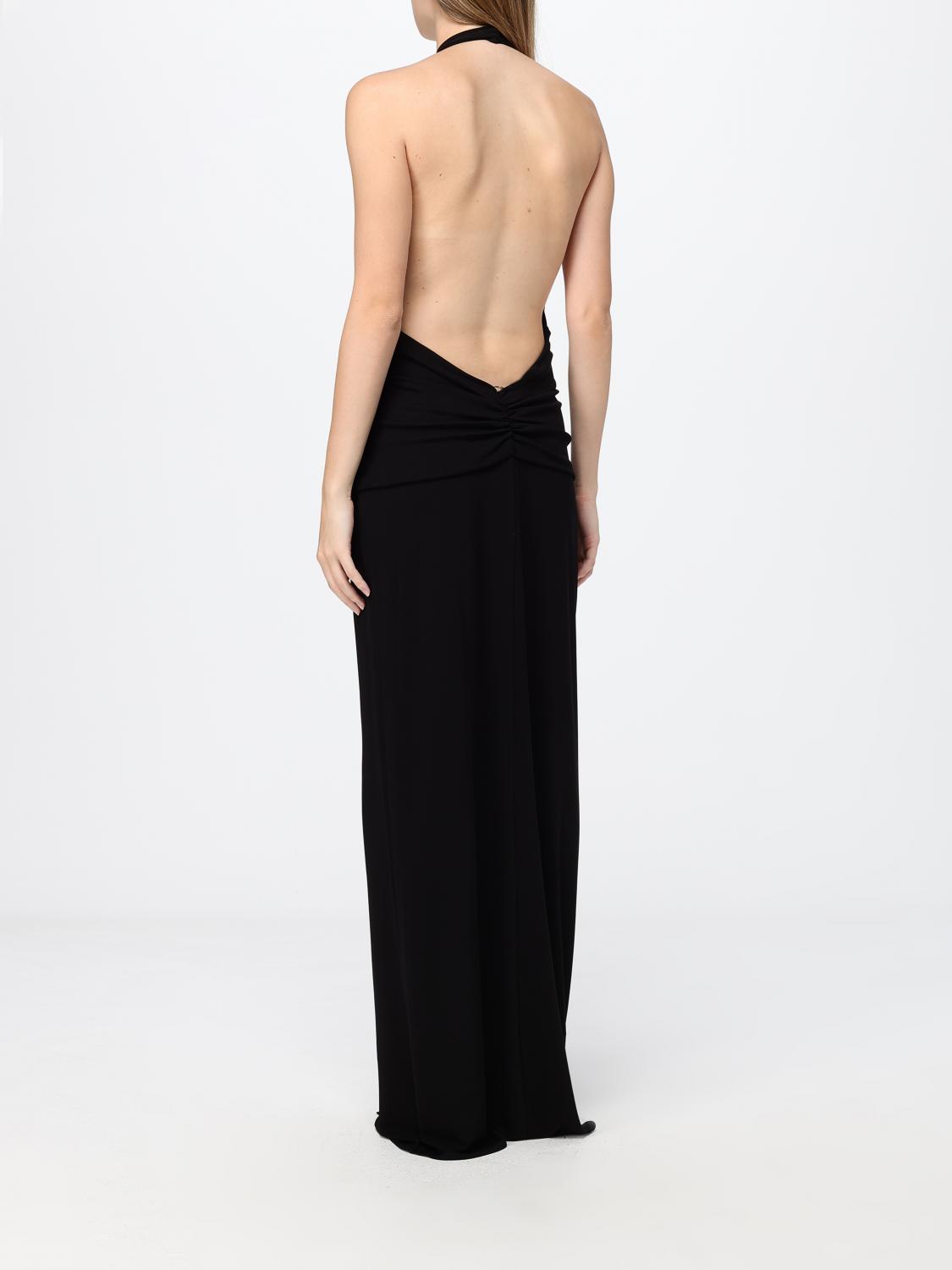 CULT GAIA ABITO: Abito Ambar lungo Cult Gaia in jersey , Nero - Img 2