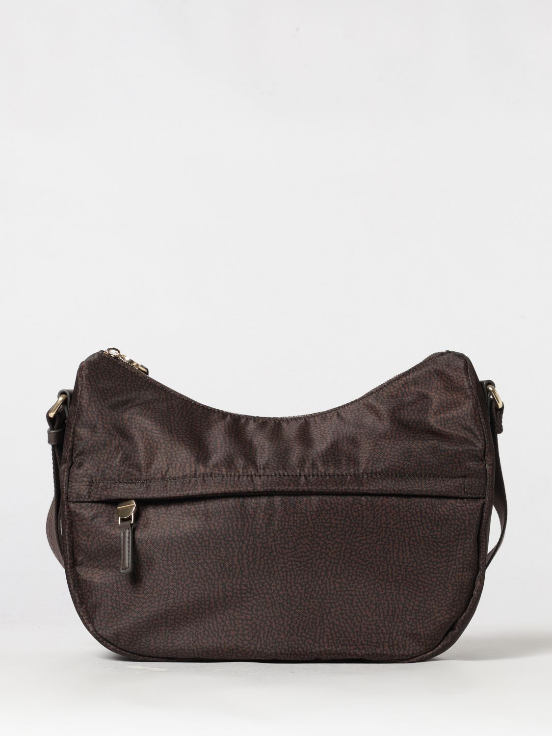 BORBONESE BACKPACK: Backpack woman Borbonese, Brown - Img 1