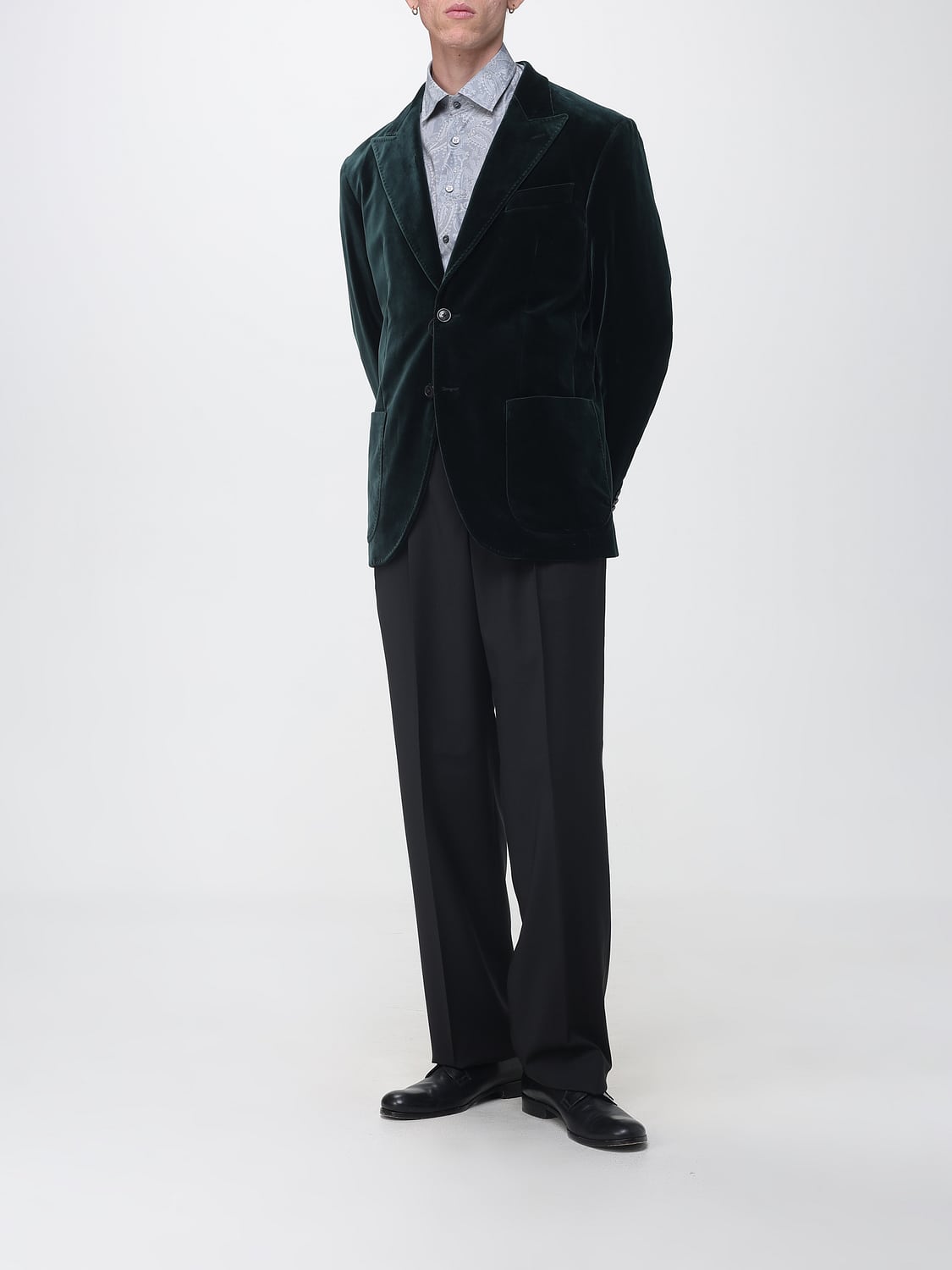 ETRO JACKET: Jacket men Etro, Green - Img 2