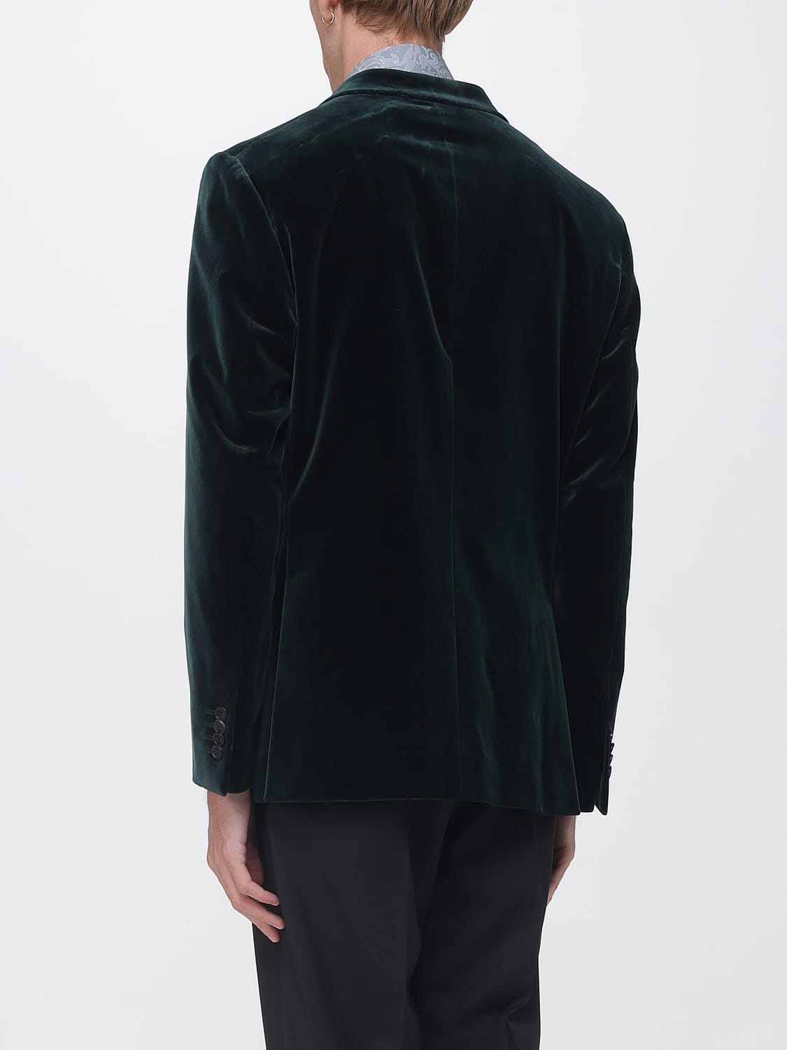 ETRO JACKET: Jacket men Etro, Green - Img 3