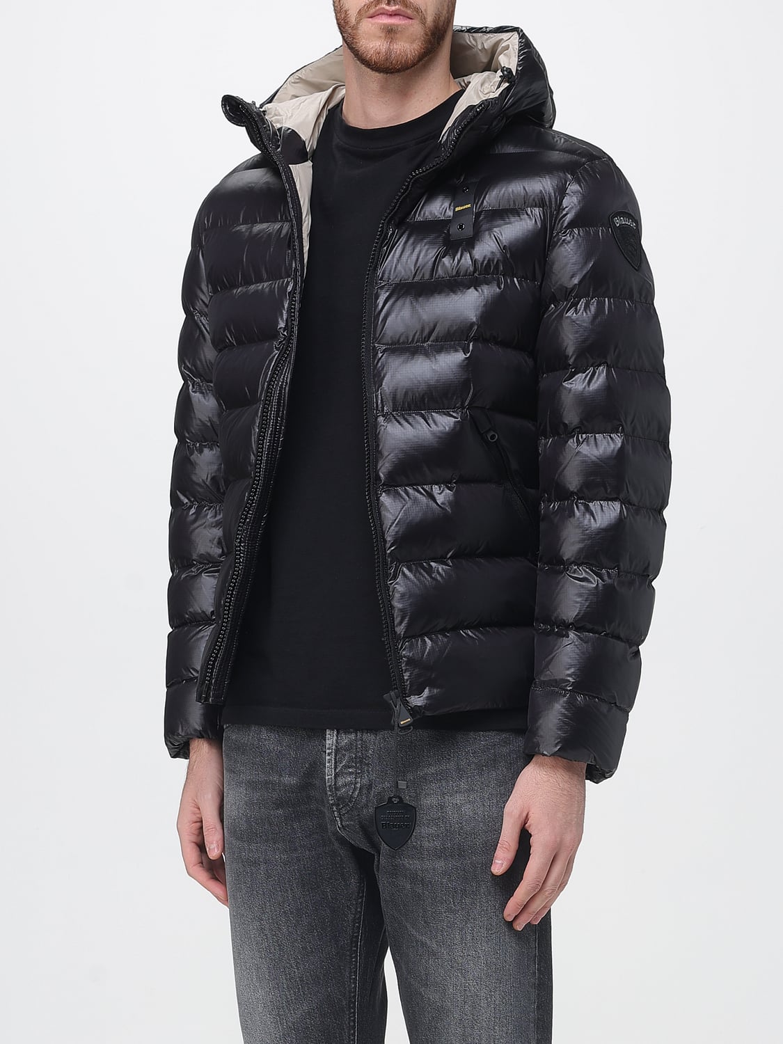 BLAUER GIACCA: Giacca uomo Blauer, Nero - Img 3