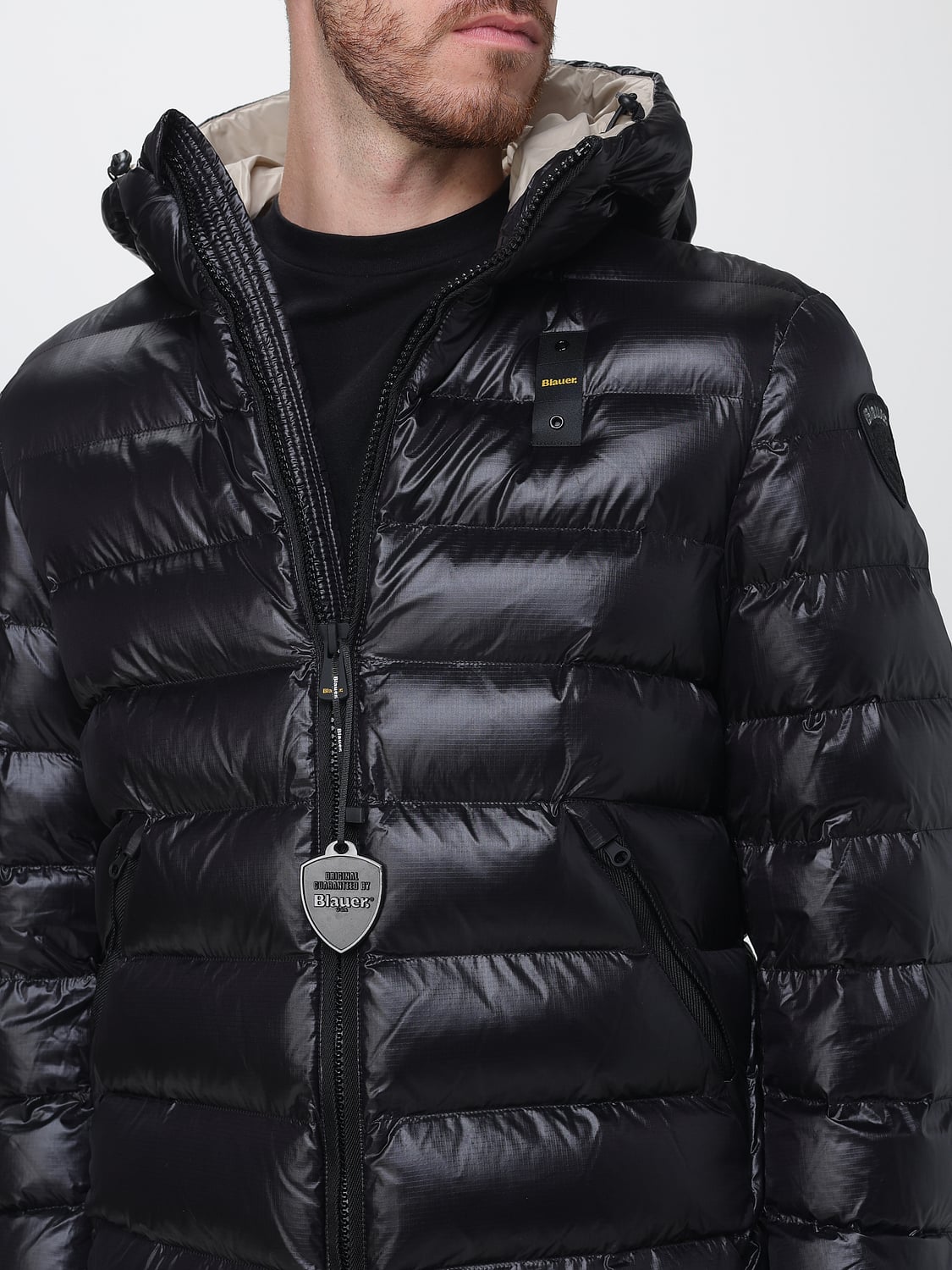 BLAUER GIACCA: Giacca uomo Blauer, Nero - Img 4
