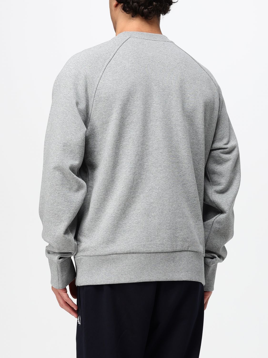 FRED PERRY SWEATSHIRT: Sweatshirt men Fred Perry, Grey - Img 2