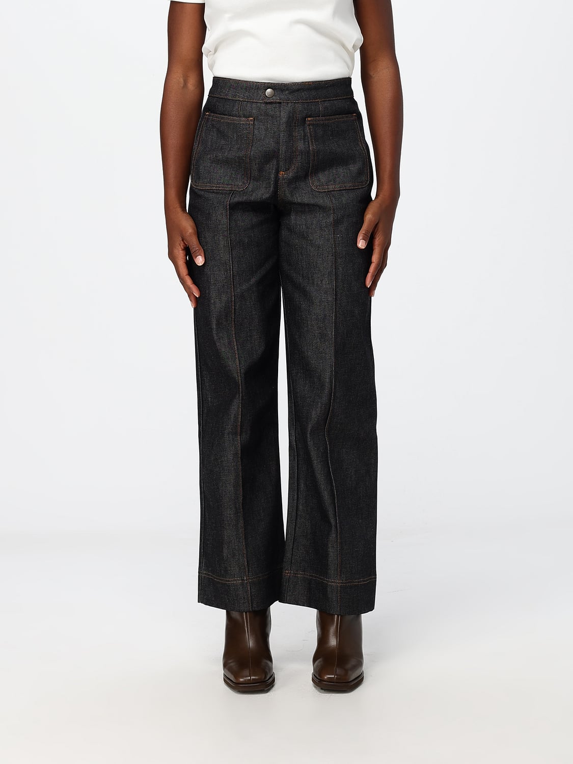 SOEUR JEANS: Jeans donna Soeur, Blue - Img 1
