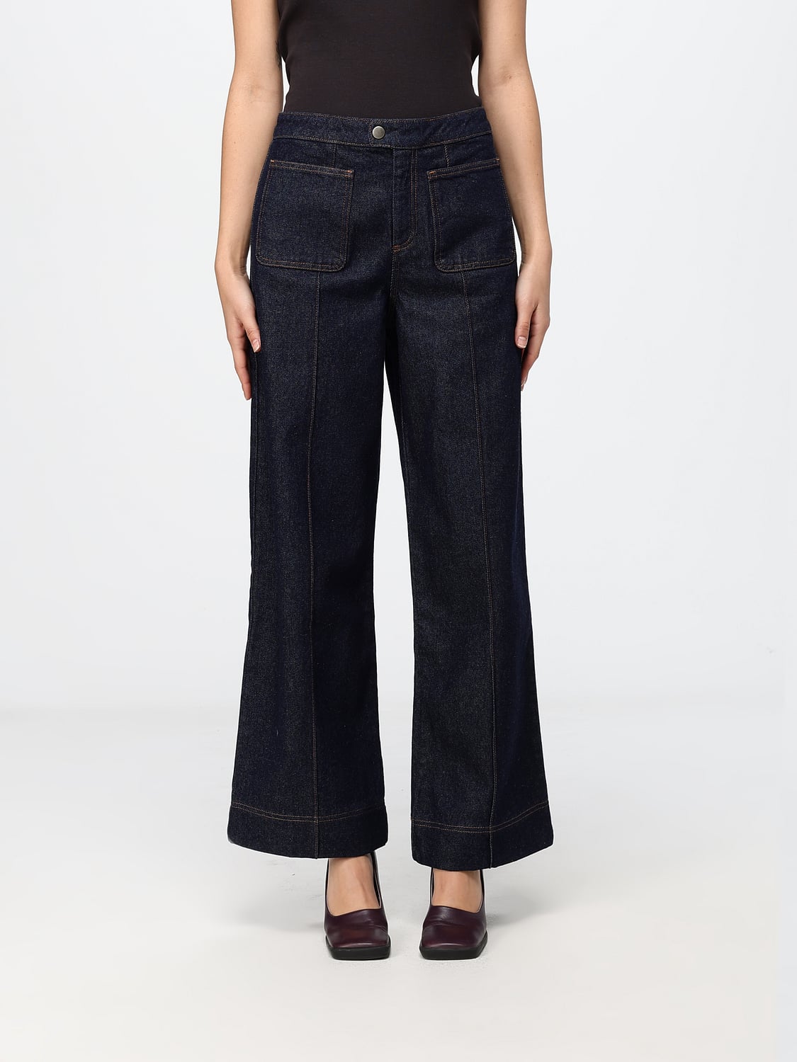 SOEUR JEANS: Jeans donna Soeur, Blue Navy - Img 1