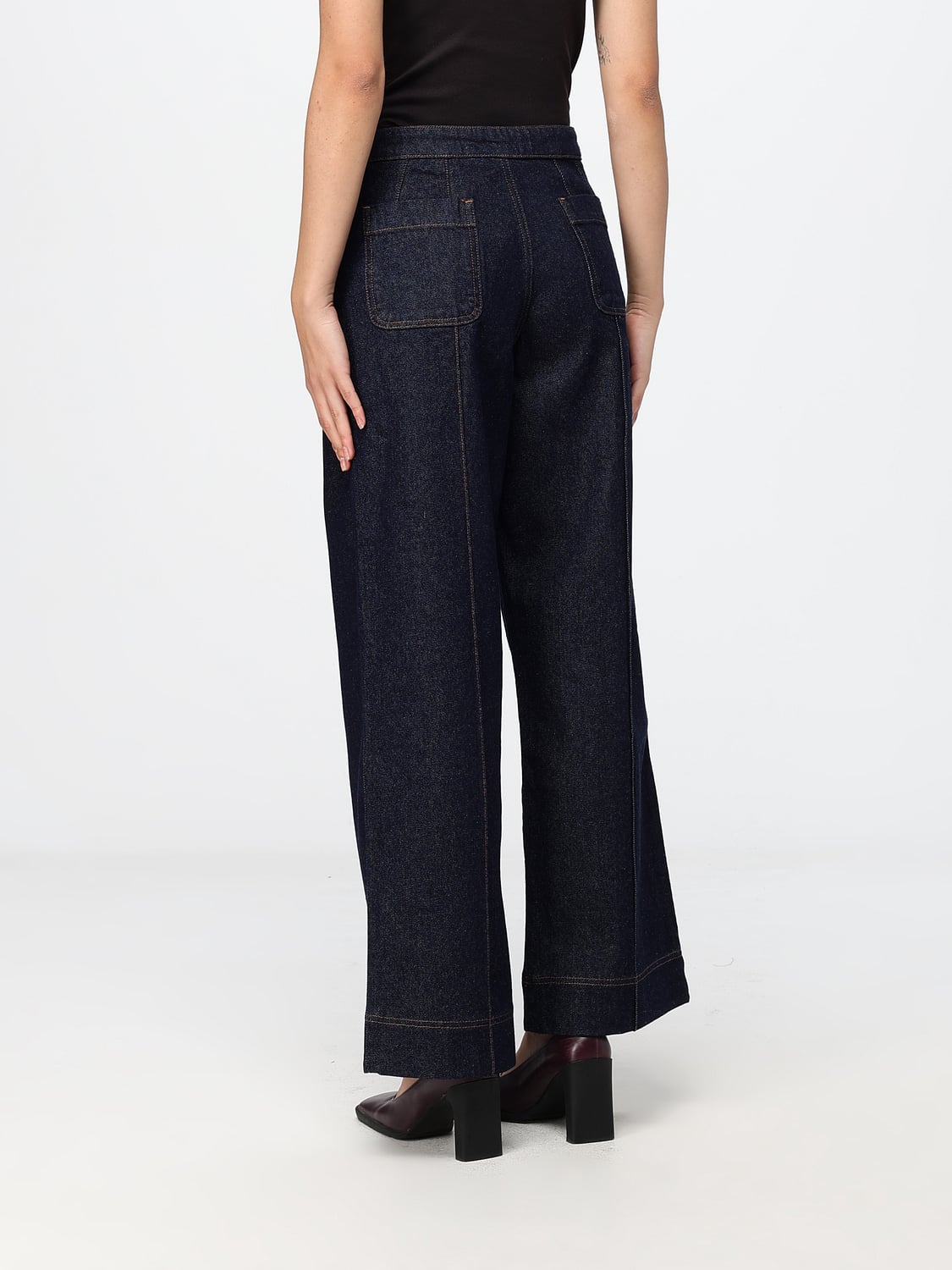 SOEUR JEANS: Jeans donna Soeur, Blue Navy - Img 2