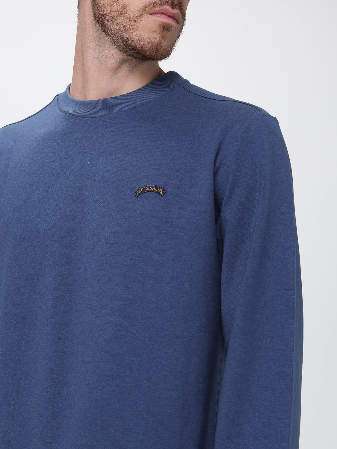 PAUL & SHARK SWEATSHIRT: Sweatshirt men Paul & Shark, Gnawed Blue - Img 3