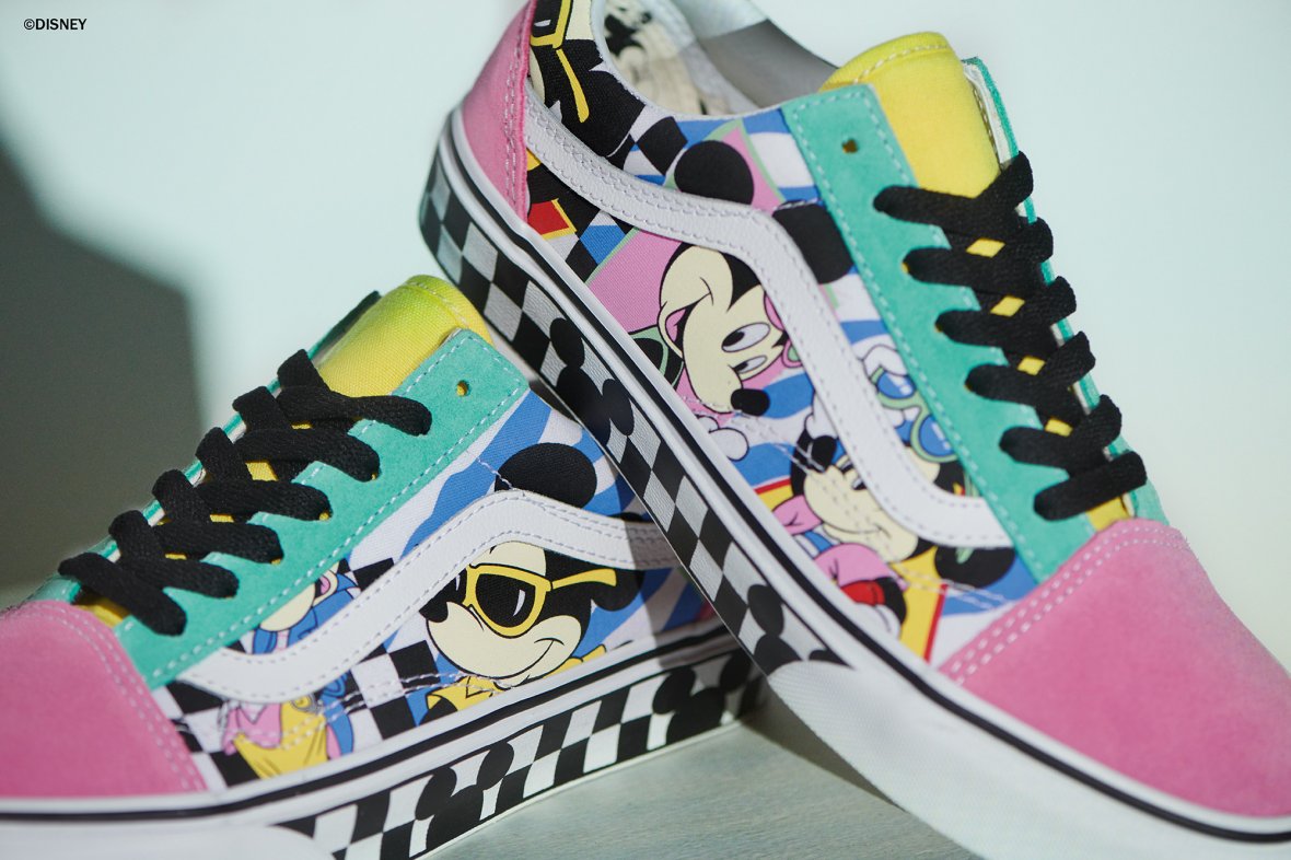 vans mickey femme