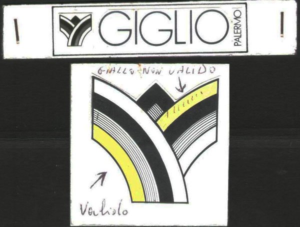 Prima bozza logo Giglio