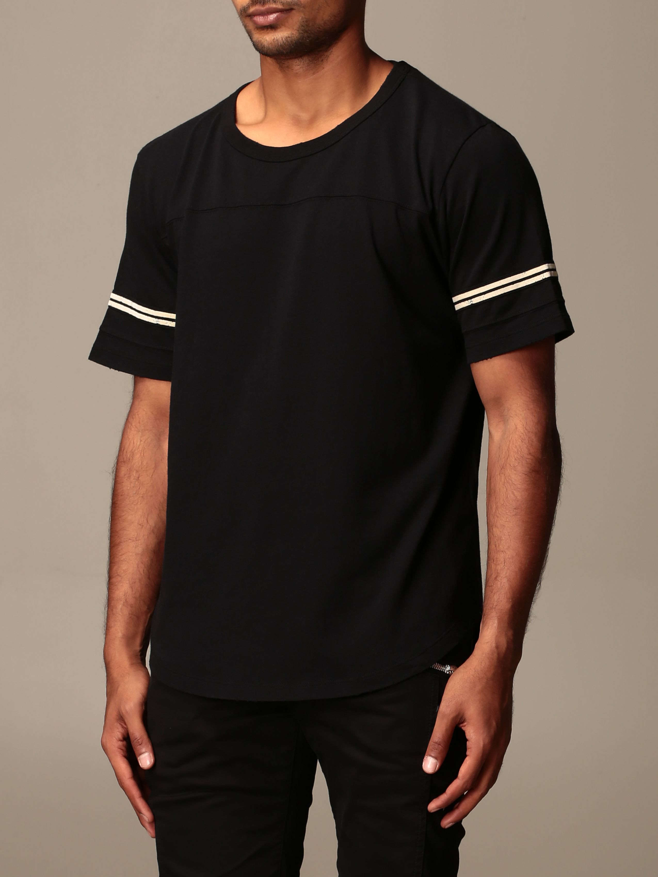 【関税込み】Saint Laurent T-shirts SAINT LAURENT Saint Laurent T-shirt with back logo Gr L #W