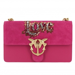 //img.giglio.com/images/prodList/278598.010_2.jpg Crossbody bags Pinko Uniqueness 3U2032-Y4NC LOVE LEATHER CRYSTAL