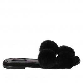 //img.giglio.com/images/prodList/A24549.002_2.jpg Босоножки без каблука ALEXANDER WANG 3048F0112F