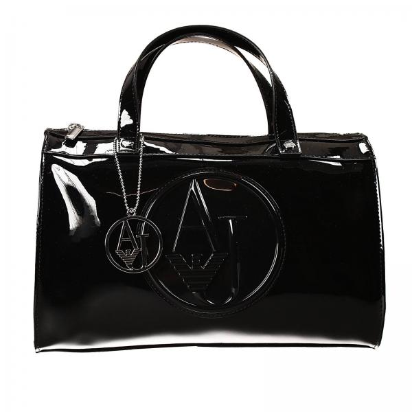 Bauletto Borsa Vernice Donna Spalla 31x25x16 A Armani Jeans 1xOq8R17