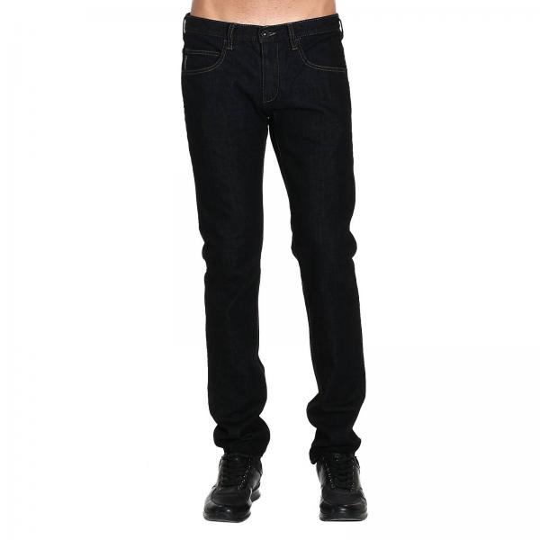 dark armani jeans