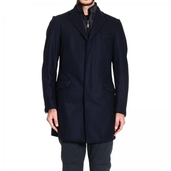 Brooksfield Outlet: WOOL COAT WITH PULLOUT WAISTCOAT | Coat Brooksfield ...