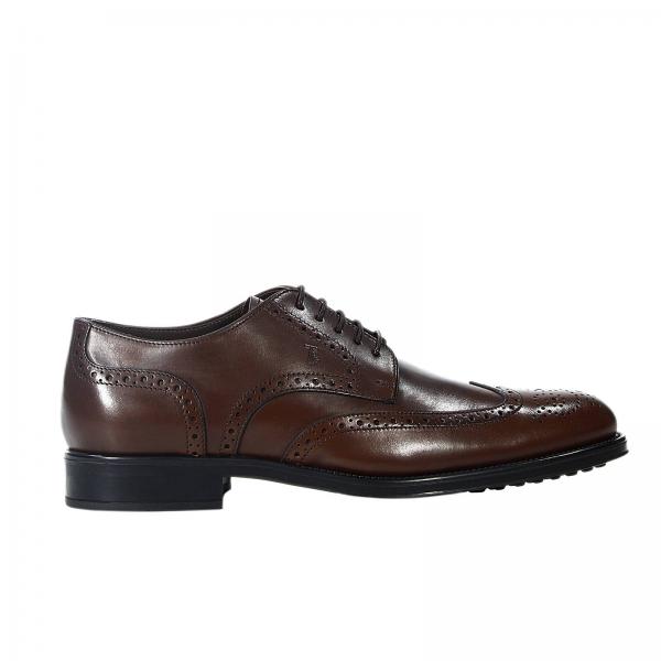 rubber sole brown brogues