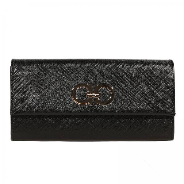 SALVATORE FERRAGAMO: | Wallet Salvatore Ferragamo Women Black | Wallet ...