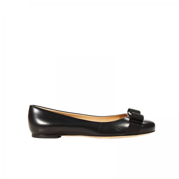 SALVATORE FERRAGAMO: | Flat Shoes Salvatore Ferragamo Women Black ...