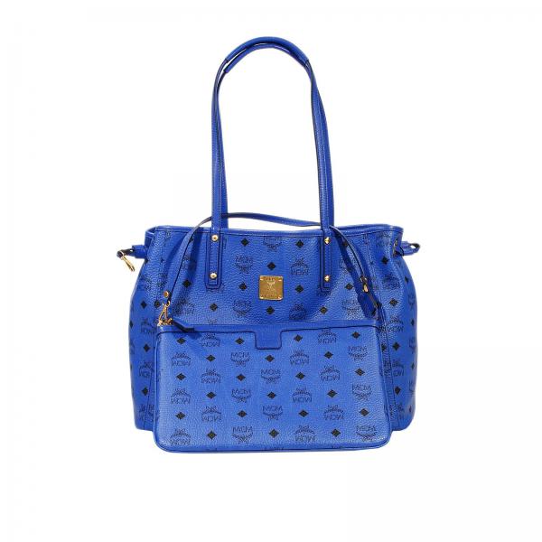 royal blue mcm bag