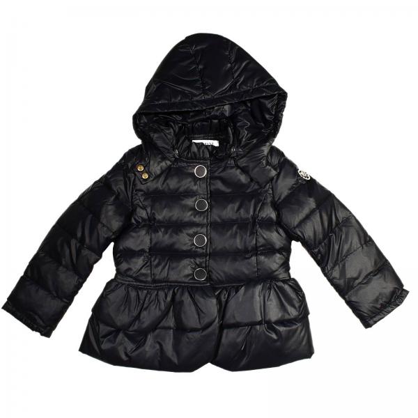 Armani Junior Outlet HODDED DOWN JACKET Jacket Armani Junior Kids