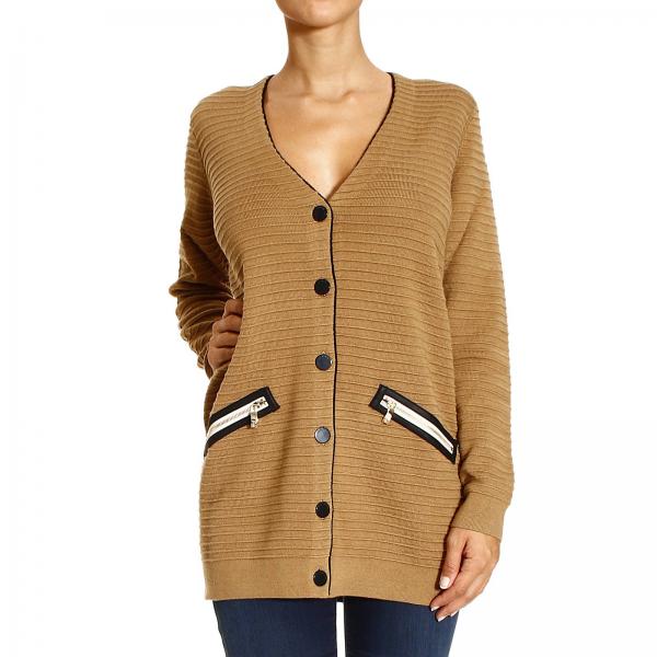 Armani Jeans Outlet: CARDIGAN WITH ZIP | Sweater Armani Jeans Women ...
