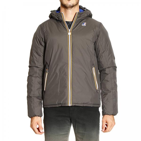 K-Way Outlet: JAQUES TERMO PLUS DOUBLE WITH HOOD | Jacket K-Way Men ...