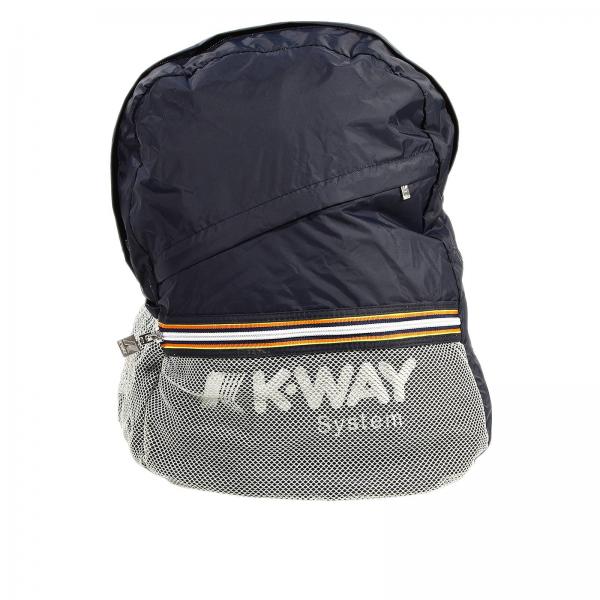 K-Way Outlet: BACKPACK NYLON | Backpack K-Way Women Blue | Backpack K