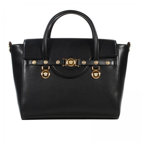 Versace Outlet signature big leather bag Shoulder Bag Versace Women