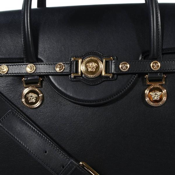 Versace Outlet: signature big leather bag | Shoulder Bag Versace Women ...