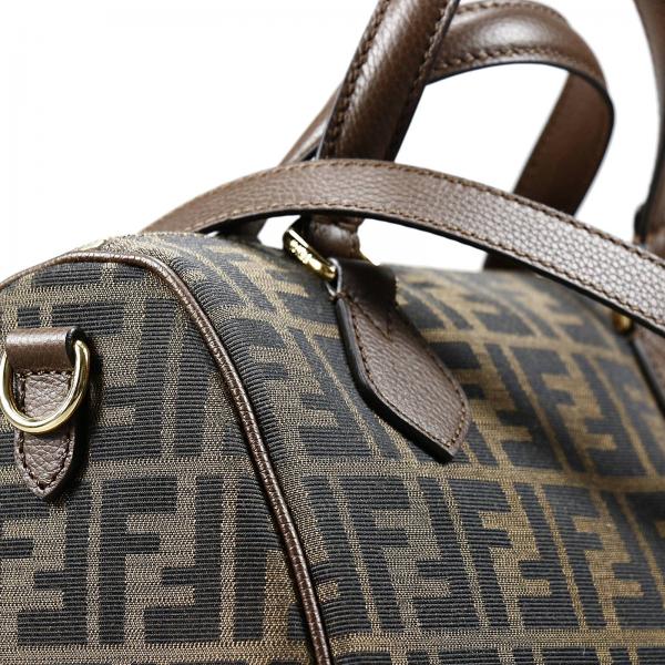 Fendi Outlet: ZUCCA BAULETTO - Marrone | Borsa A Spalla Fendi 8bl121 q0m  GIGLIO.COM