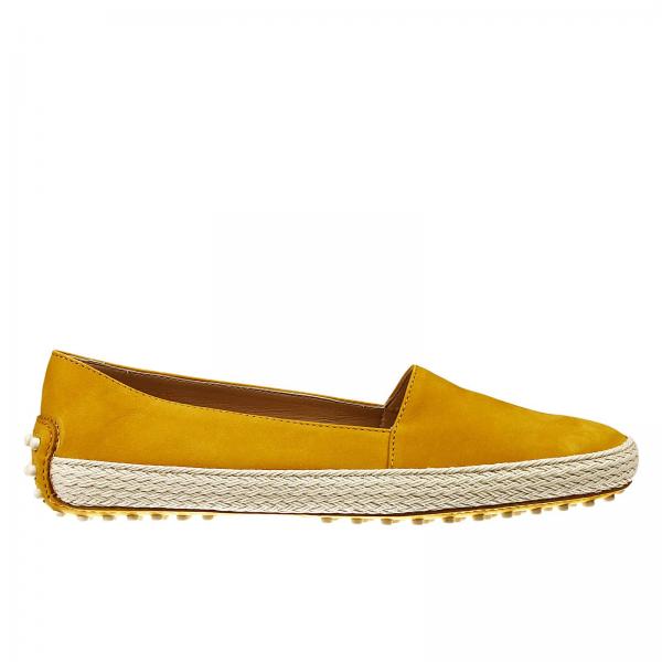 TOD'S: shoes gommino slipper nabuk with edge rope | Flat Shoes Tod's ...